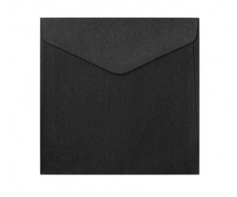 Ümbrik KW 160 x160 mm - Galeria Papieru - Pearl Black, 10tk pakis